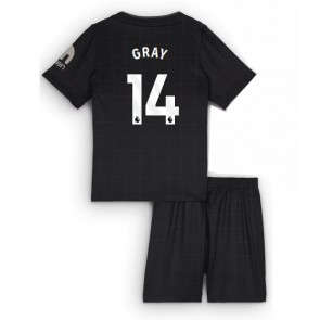 Lacne Dětský Futbalové dres Tottenham Hotspur Archie Gray #14 2025-26 Krátky Rukáv - Preč (+ trenírky)